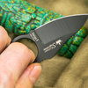 Шейный нож Amigo X AUS-8 BT Black Handle