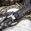 Туристический нож Senpai AUS-8 StoneWash черный