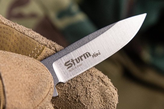 Туристический нож Sturm Mini AUS-8 Stonewash