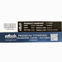 Брусок алмазный VTD023 160 25 7 3 100/80 PREMIUM VD001 А